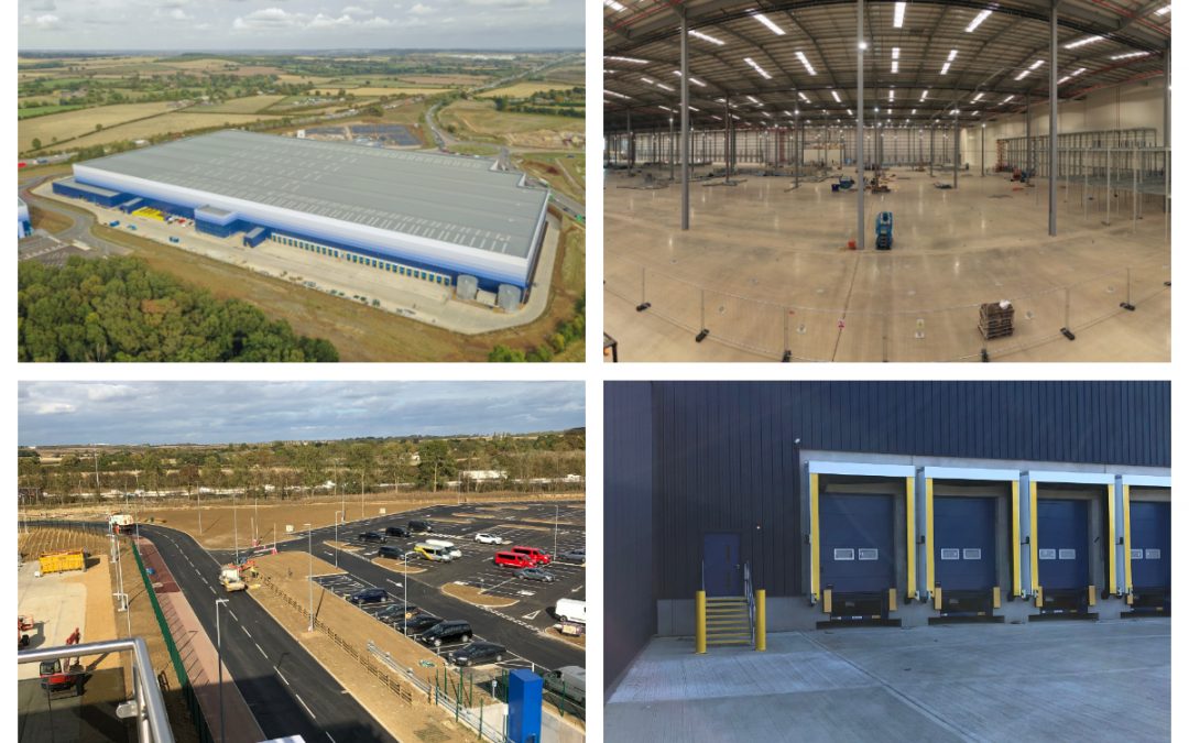 Plot 520/530 at Eagle Farm, Magna Park, Milton Keynes has been successfully completed, on time and under budget